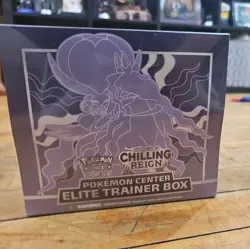 Pokemon Center Sword and Shield Chilling Reign Elite Trainer Box ETB Sealed New - Image 1