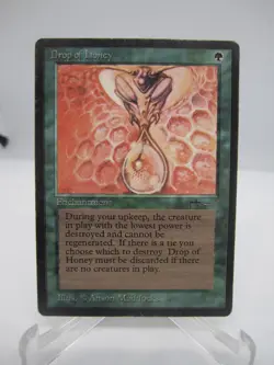 Drop of Honey Magic mtg Heavy Play, English Arabian Nights x1 - Image 1