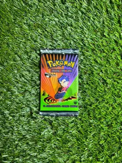 BOX FRESH Pokemon 1st Edition Gym Challenge Booster Pack FACTORY SEALED WOTC - Image 4