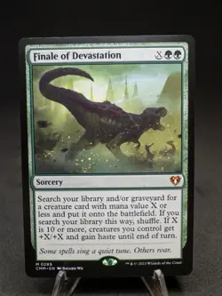 Finale of Devastation Commander Masters Regular NM - Image 1