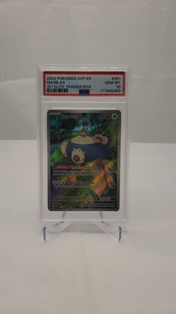 Pokemon SV Scarlet & Violet 151 ETB Promo Snorlax 051 PSA 10 GEM MINT - Image 2
