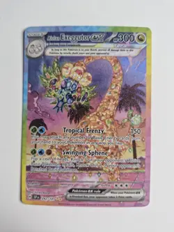 Pokemon TCG Alolan Exeggutor EX 242/191 Surging Sparks Special Illustration Rare - Image 1