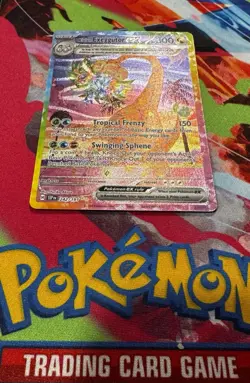 Pokemon TCG Surging Sparks Alolan Exeggutor EX Special Illustration Rare 242/191 - Image 1