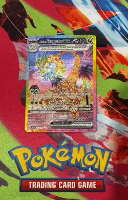 Pokemon TCG Surging Sparks Alolan Exeggutor EX Special Illustration Rare 242/191 - Image 2