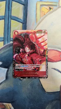 Monkey D Luffy OP05 ST01-012 One Piece Card Game Awakening of the New Era Oda - Image 1