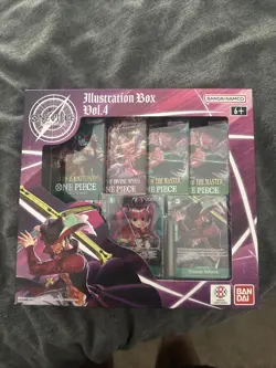 BANDAI One Piece Trading Card Game TCG Illustration Box Volume 4 VOL 4 Sealed - Image 1
