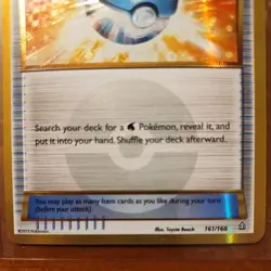 Dive Ball (161 Secret Rare) 161/160 XY - Primal Clash Holo lightly played - Image 3
