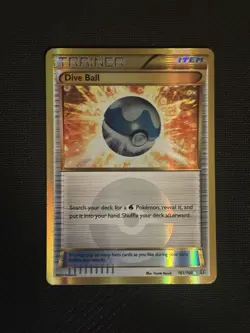 Dive Ball (161 Secret Rare) 161/160 XY - Primal Clash Holo - Image 1