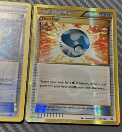 Pokemon TCG Primal Clash Dive Ball 161/160 Holo Secret Rare 125/160 Reverse Holo - Image 4