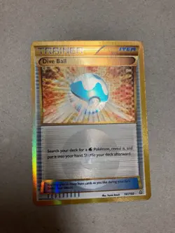 Dive Ball (161 Secret Rare) 161/160 XY - Primal Clash Holo - Image 2