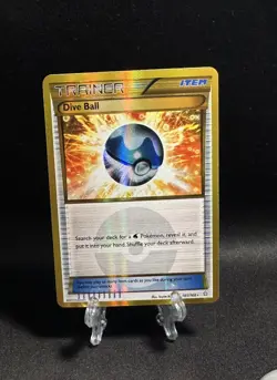Pokemon - Dive Ball - 161/160 - XY Primal Clash - Secret Rare NM - Image 1