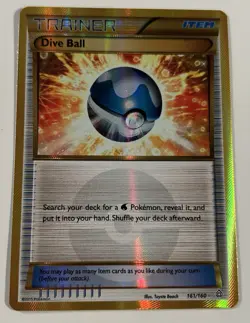Dive Ball 161/160 Holo - Secret Rare - Pokemon Primal Clash VLP - Image 1