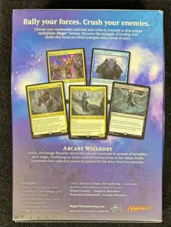 Magic the Gathering MTG Commander Deck 2017 ARCANE WIZARDRY Sealed! - Image 4