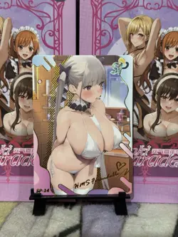 GODDESS STORY GENKI PARADE SP-12 HMS FORMIDABLE AZUR LANE ANIME WAIFU CARD - Image 1