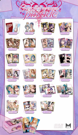 Genki Parade Goddess Spicy Waifu Trading Cards 19 Pack Booster Box Anime NEW - Image 3
