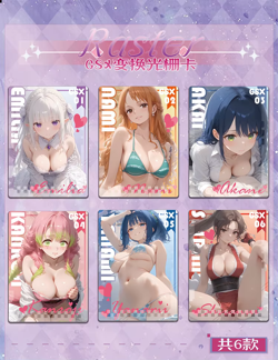 Genki Parade Goddess Spicy Waifu Trading Cards 19 Pack Booster Box Anime NEW - Image 4