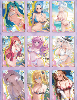 Genki Parade Goddess Spicy Waifu Trading Cards 19 Pack Booster Box Anime NEW - Image 5