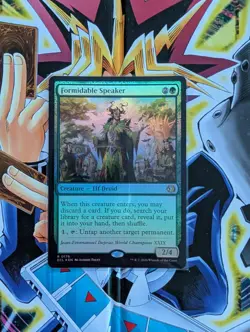 MTG - Formidable Speaker - Lorwyn Eclipsed Foil - Image 1