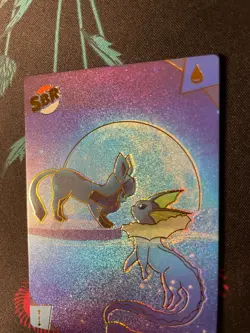 Vaporeon and Glaceon PM-SBR NO. 001 Non-TCG Pokemon Eif Origin 3.0 - Image 4