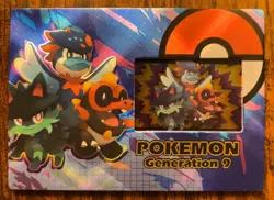 CHASE! Generation 9 Starters FR 009 Box Hit! Eif Origin 4.0 Non-TCG Pokemon - Image 2