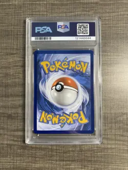2023 POKEMON OBF EN OBSIDIAN FLAMES ILLUSTRATION RARE #209 LECHONK PSA 8 - Image 2