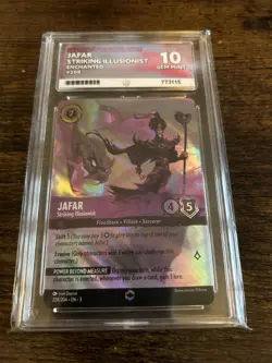 Disney Lorcana Jafar Striking Illusionist Enchanted Into the Inklands 208/204 NM - Image 1
