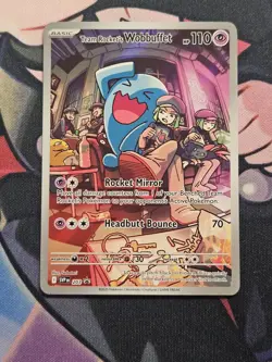 Team Rocket's Wobbuffet - SVP203 Destined Rivals ETB Promo Pokemon - NM/MINT - Image 1
