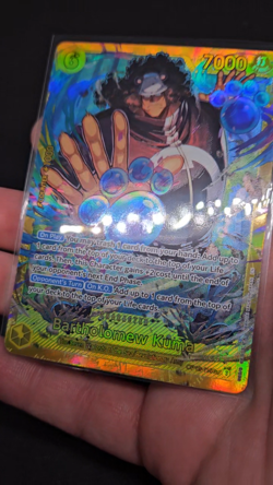 One Piece TCG Bartholomew Kuma OP12-119 Legacy of the Master Foil Near Mint - Image 2