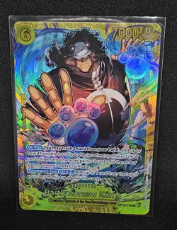 One Piece TCG Bartholomew Kuma OP12-119 Legacy of the Master Foil Near Mint - Image 4