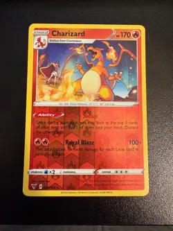 Pokemon Vivid Voltage Charizard 25/185 Reverse Holo - Image 1
