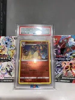 Pokemon TCG SWSH Vivid Voltage Charizard #25/185 Reverse Holo Rare - Image 3