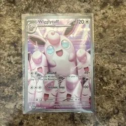 Wigglytuff 105/094 Pokemon Phantasmal Flames - Near Mint Illustration Rare - Image 1