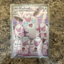 Wigglytuff 105/094 Pokemon Phantasmal Flames - Near Mint Illustration Rare - Image 2