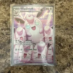Wigglytuff 105/094 Pokemon Phantasmal Flames - Near Mint Illustration Rare - Image 3