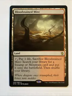 Bloodstained Mire Khans of Tarkir Regular - Image 1