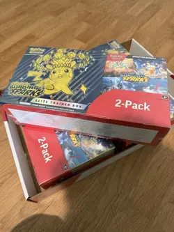 Pokemon TCG Scarlet & Violet - 2 Pack Combo - Elite Trainer Box + Booster Bundle - Image 1