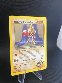 Rockets Hitmonchan Holo Gym Heroes Trading Card 11/132 - Image 3