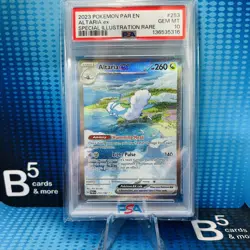 2023 POKEMON PAR EN-PARADOX RIFT SPECIAL ILLUSTRATION RARE ALTARIA EX PSA 10 - Image 1