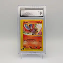 Ho-oh #52 WOTC Black Star Promo CGC 10 GEM MINT Pokemon Center NY Stamped Card - Image 1