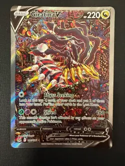 Giratina V 186/196 Pokemon TCG SWSH Lost Origin Secret Rare Alternate Art - Image 1