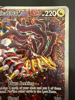 Giratina V 186/196 Pokemon TCG SWSH Lost Origin Secret Rare Alternate Art - Image 3