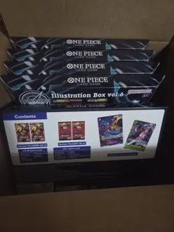 Bandai Trading Card Games One Piece Illustration Box Vol 6 - LOT OF 5 Boxes NEW - Image 3