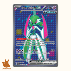 Iron Valiant Ex 225/182 Paradox Rift - Ultra Rare, Full Art, Holo | Pokemon TCG - Image 1