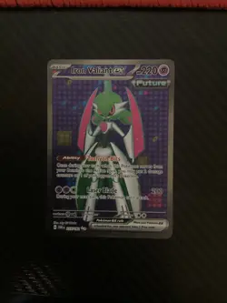 IRON VALIANT EX 2023 POKEMON PARADOX RIFT ULTRA RARE 225/182 NM - Image 1