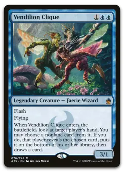 Vendilion Clique #76 (LP) Masters 25 A25 Magic MTG - Image 1