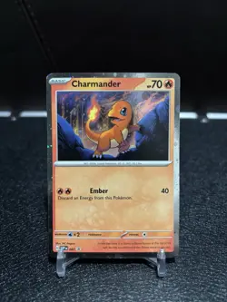Charmander - 047 (Cosmos Holo) 047 Sv: Scarlet & Violet Promo Cards Holo - Image 1