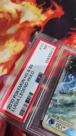 LUGIA LEGEND HOLO POKEMON HEARTGOLD & SOULSILVER #113 & #114 PSA 7, 6 SEQUENTIAL - Image 5
