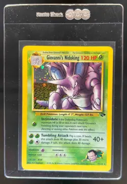 2000 Pokemon Gym Challenge Giovanni's Nidoking #7/132 - Image 1