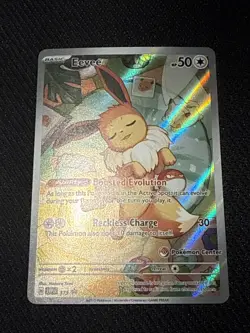 Pokemon Center Eevee #173 Stamped Promo Prismatic Evolutions - Image 1