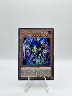 Yu-Gi-Oh! - Toon Black Luster Soldier BLCR-EN065 Secret Rare 1st Edition - Image 1